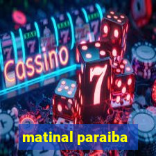 matinal paraiba